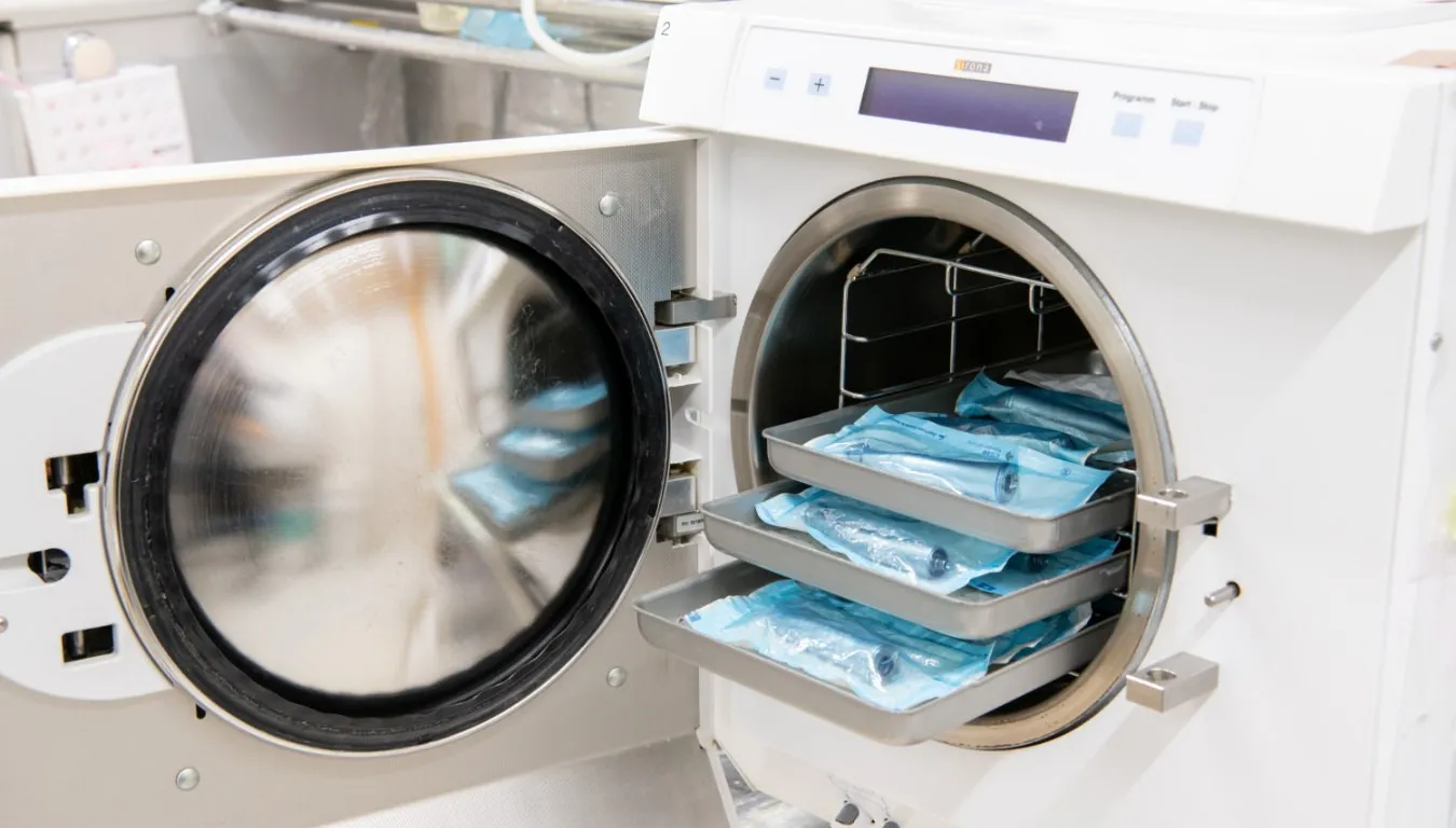 滅菌・衛生面の徹底